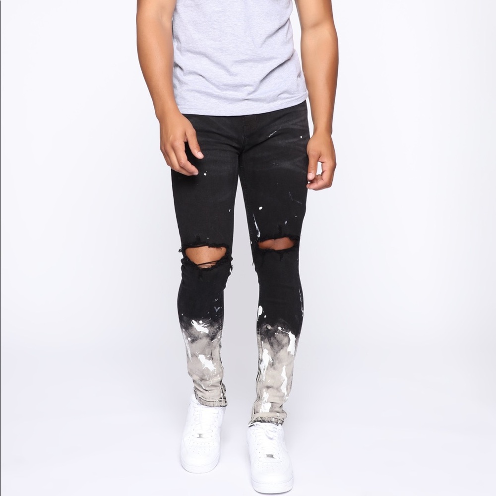 Impression Skinny Jeans - Black